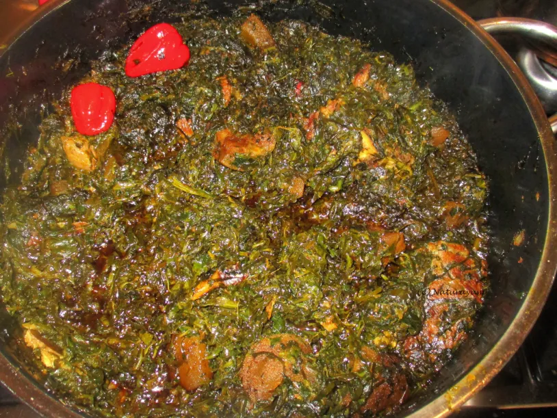 Guinean Cuisine – Potato Leaf Sauce Class
